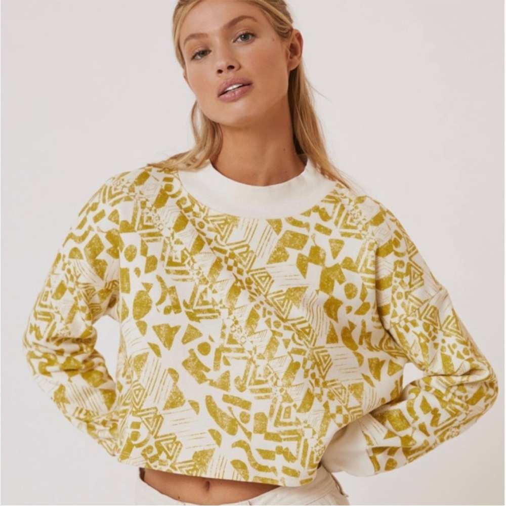 Amadi cropped sweatshirt from Anthropologie